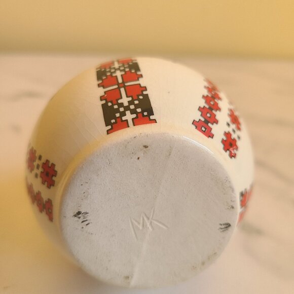 Two Ukrainian Vases/ Ashtray/Glass Mug - Picture 6 of 10